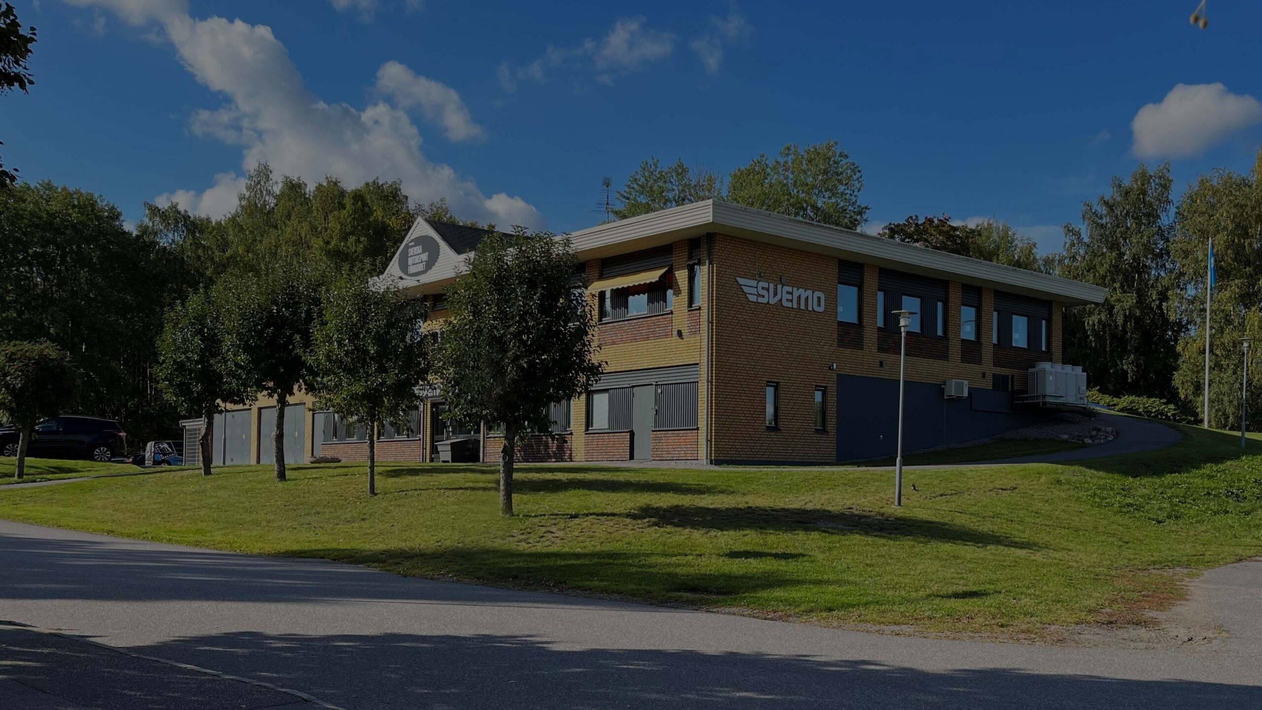 Svemos kanslihus i Norrköping.
