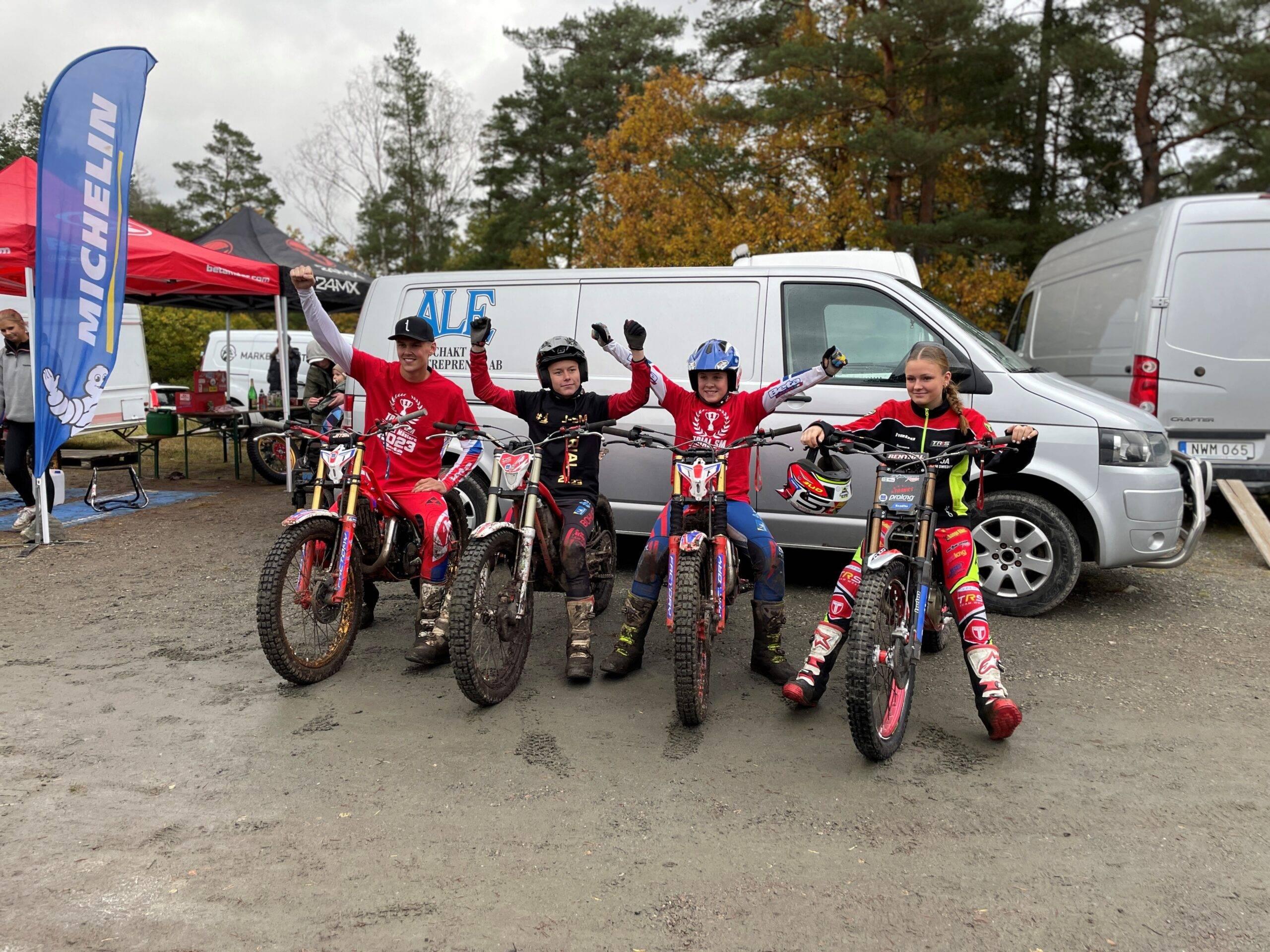 Gruppbild på förare