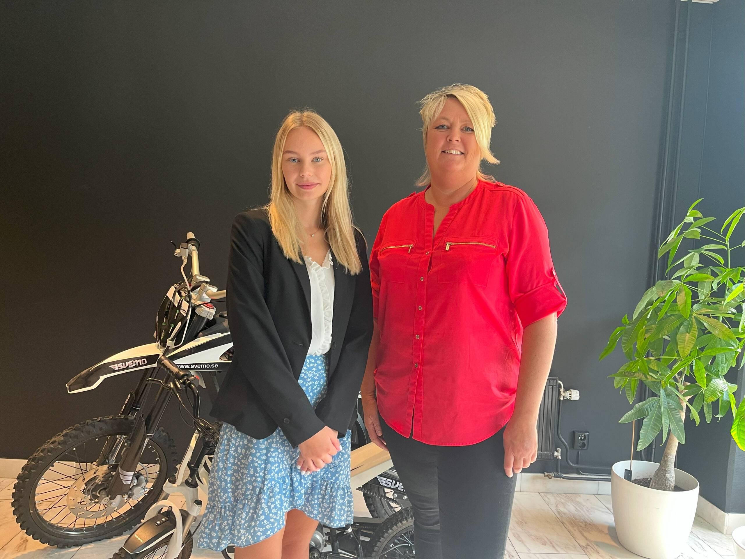 Sofie Nyberg och Nina Björnsdotter